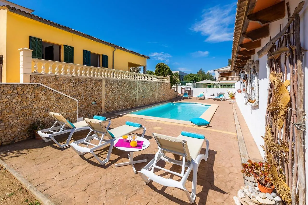 Villa Mariposa Con Piscina Privada Son Serra de Marina İspanya